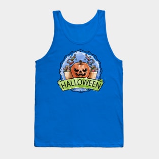 Halloween theme Tank Top